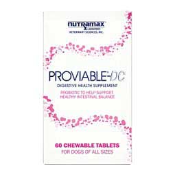 Proviable-DC Chewable Tablets for Dogs  Nutramax Laboratories